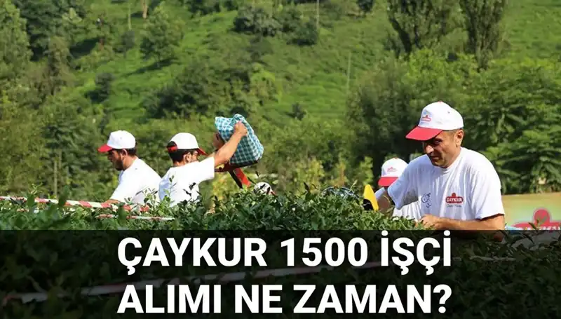 ÇAYKUR İşçi Alımı Kura Çekimi Tarihleri Açıklandı: İşte Detaylar!