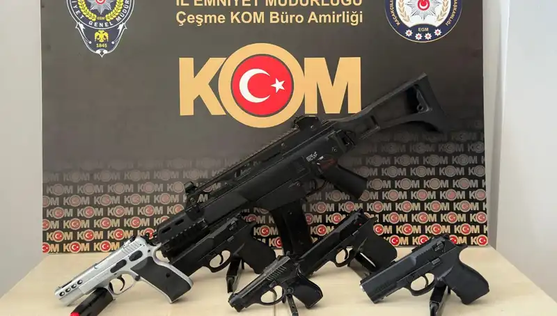 Çeşme'de Suç Örgütüne Yapılan Operasyonda Üç Kişi Tutuklandı