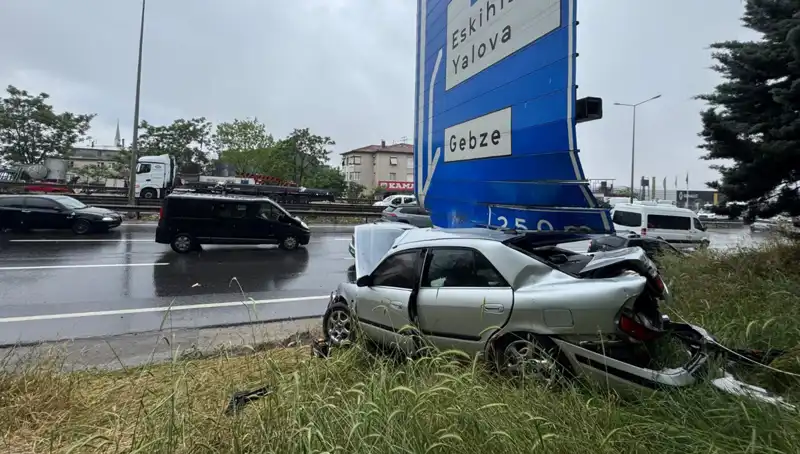 Trafik Levzasına Çarpan Araçta Bir Yaralı: Olayın Ayrıntıları