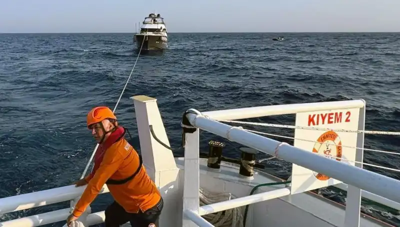 Marmaris Açıklarında Sürüklenen Tekne Dramı: Kurtarma Operasyonu