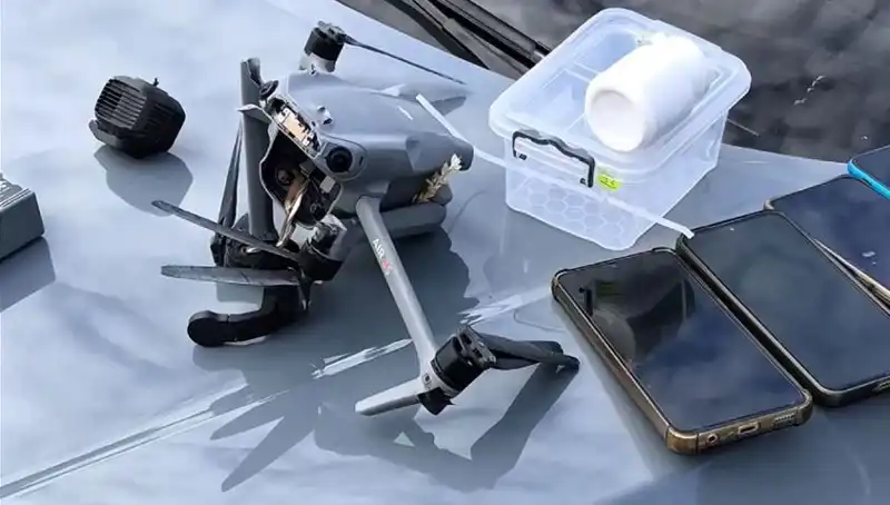 Uyuşturucu Taşımacılığı Yapan Drone, Güvenlik Güçleri Tarafından Düşürüldü!