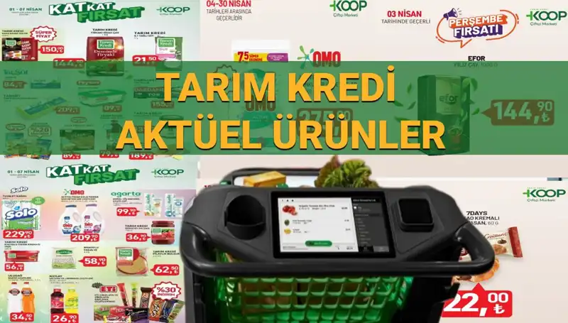Tarım Kredi Marketleri'nde Kaçırılmayacak İndirimler: 4-7 Nisan'ı Yazın!