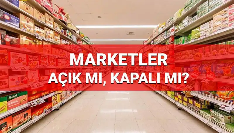 23 Nisan'da Marketler Açık mı? A101, BİM, ŞOK Saat Kaçta Kapatılıyor?