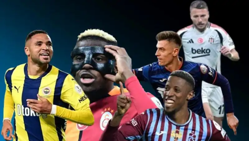Süper Lig Gol Krallığı: Osimhen Zirveye Koşuyor, Deplasmanda Gol Peşinde!