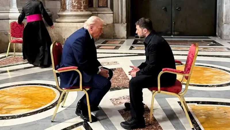 Zelenski'den Dikkat Çekici Trump Açıklaması: Vatikan'daki Görüşme En İyisiydi
