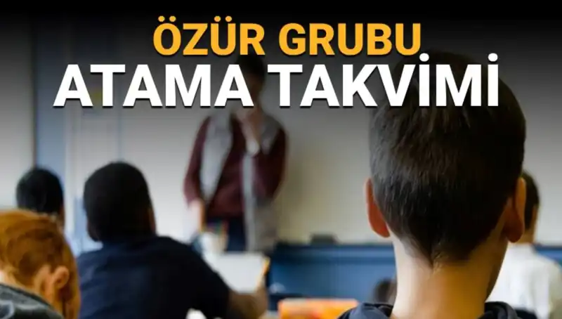 Öğretmenler için İçi Mazeret Yer Değiştirme Duyurusu Yayınlandı