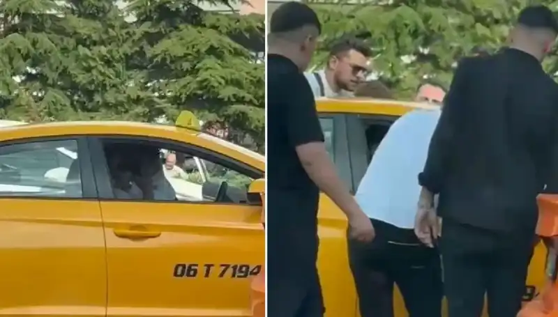 Trafikte Çıkan Tartışma: Taksi Şoförüne Yumruklu Saldırı